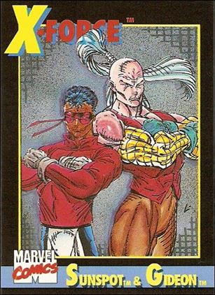 X-Force (Promo) card 4 Sunspot & Gideon