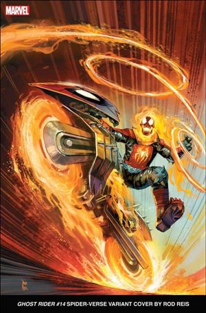 Ghost Rider (2022) issue 14-C Rod Reis Spider-Verse Cover