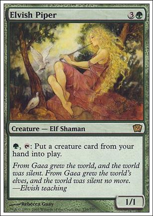 Magic the Gathering: 9th Edition (Base Set) card 239 Elvish Piper