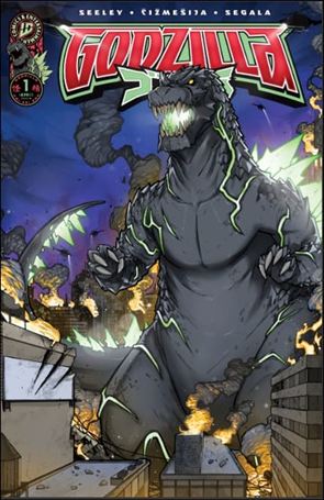 Godzilla (2025) issue 1-J Retailer Exclusive Nate Melendez Trade Dress Cover