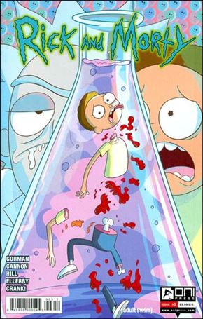 Rick and Morty (2015) issue 3-C Crank Cover (2nd Printing) 