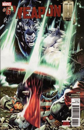 Weapon H issue 6 Philip Tan Cover