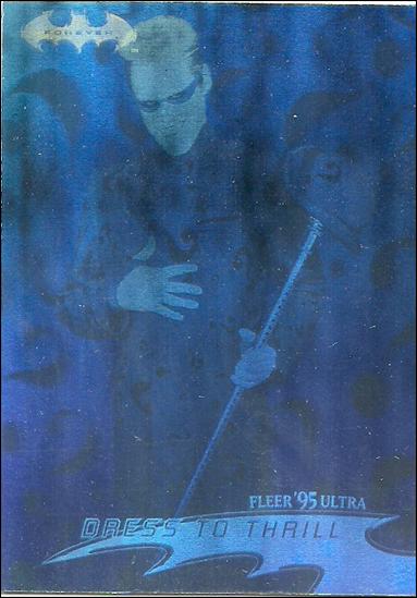 Batman Forever Fleer Ultra (Hologram Subset) card 26 Dress to Thrill
