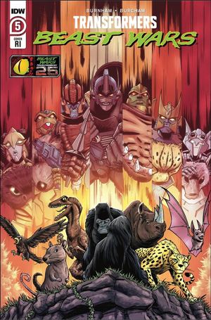 Transformers: Beast Wars issue 6-C Alex Milne 1:10 Cover