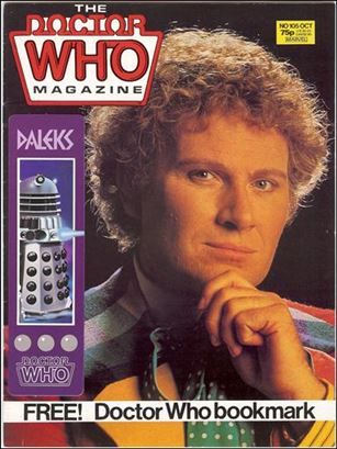 Doctor Who Magazine issue 105-B Daleks-Purple Bookmark