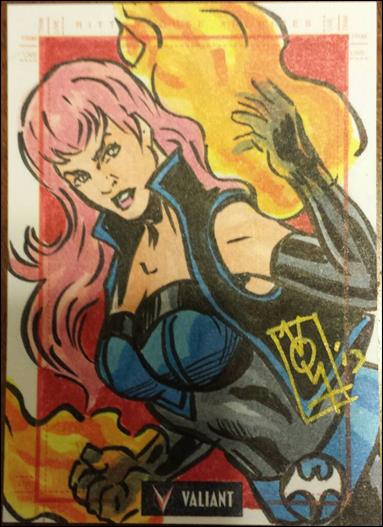 2013 Valiant Comics Preview Trading Card Set (Sketch Card Subset) card NH-03
