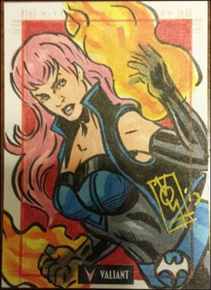 2013 Valiant Comics Preview Trading Card Set (Sketch Card Subset) card NH-03