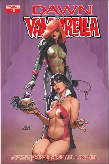Dawn/Vampirella issue 3 Standard Cover