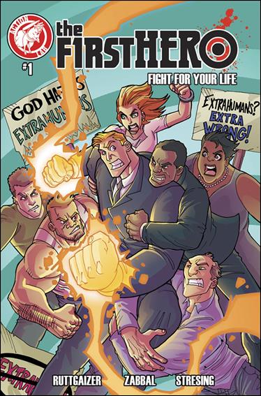 F1rst Hero: Fight for Your Life issue 1-B Jerry Gaylord Cover