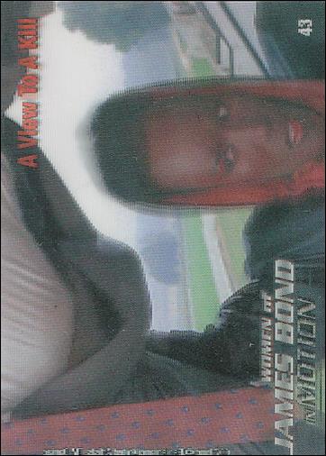 Women of James Bond in Motion (Base Set) card 43 A View To A Kill - May Day