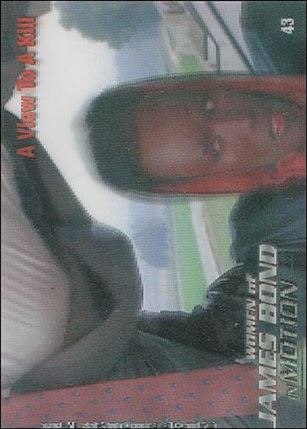 Women of James Bond in Motion (Base Set) card 43 A View To A Kill - May Day