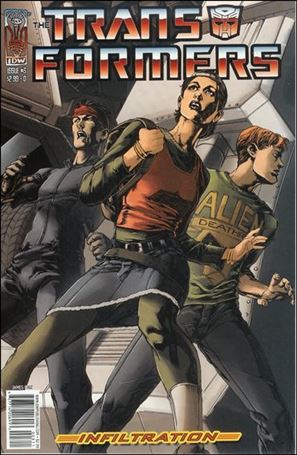 Transformers: Infiltration issue 3-D James Raiz Standard Cover