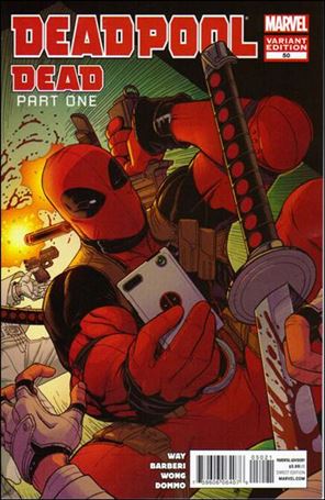 Deadpool (2008) issue 50-B Nick Bradshaw 1:50 Cover