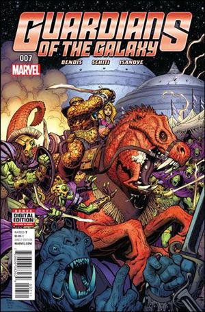 Guardians of the Galaxy (2015)  issue 7 Arthur Adams Cover