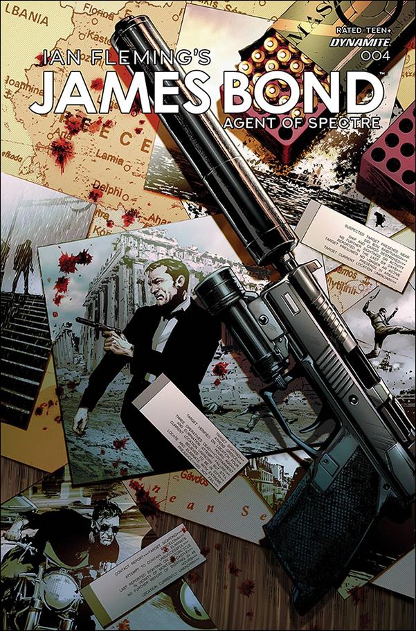 James Bond: Agent of Spectre issue 4 Butch Guice Cover