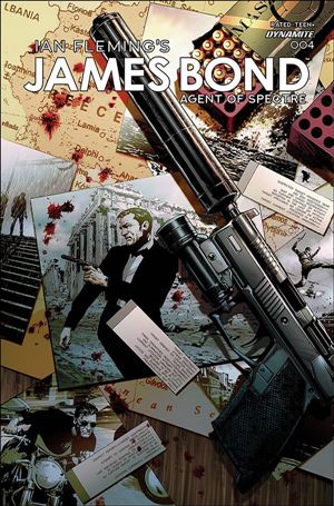 James Bond: Agent of Spectre issue 4 Butch Guice Cover