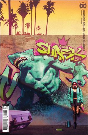 Suicide Squad: King Shark issue 2-B Jorge Molina Cardstock Cover