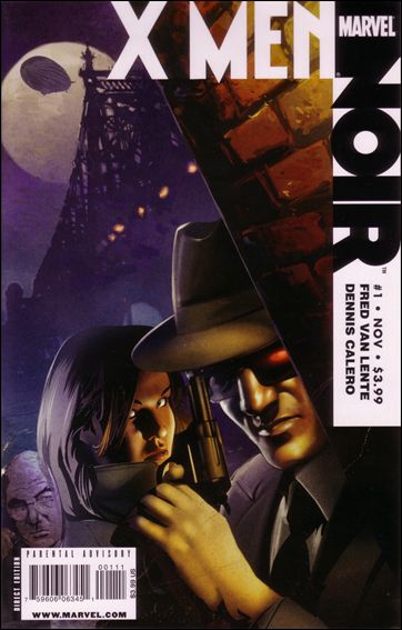 X-Men Noir issue 1 Color Cover