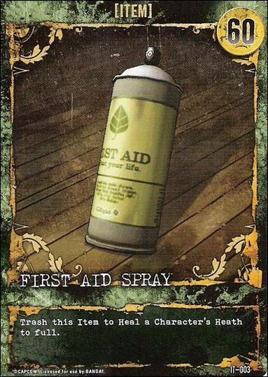 Resident Evil (Base Set) card IT-003 First Aid Spray