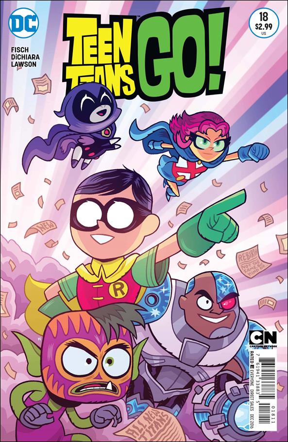 Teen Titans Go! (2014) issue 18 Dan Hipp Cover