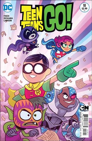 Teen Titans Go! (2014) issue 18 Dan Hipp Cover