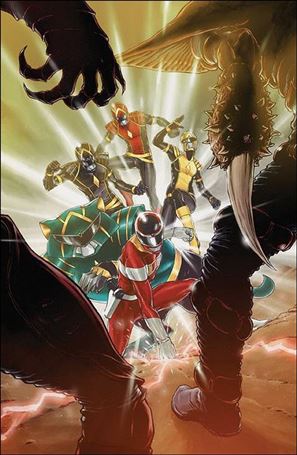 Power Rangers issue 21-C Guillaume Martinez 1:10 Virgin Cover