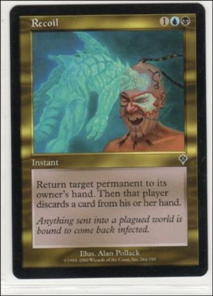 Magic the Gathering: Invasion (Base Set) card 264 Recoil