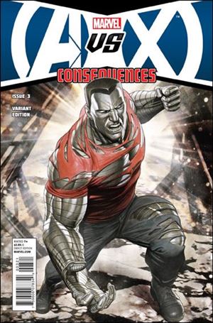 AvX: Consequences issue 3-B Adi Granov 1:30 Cover