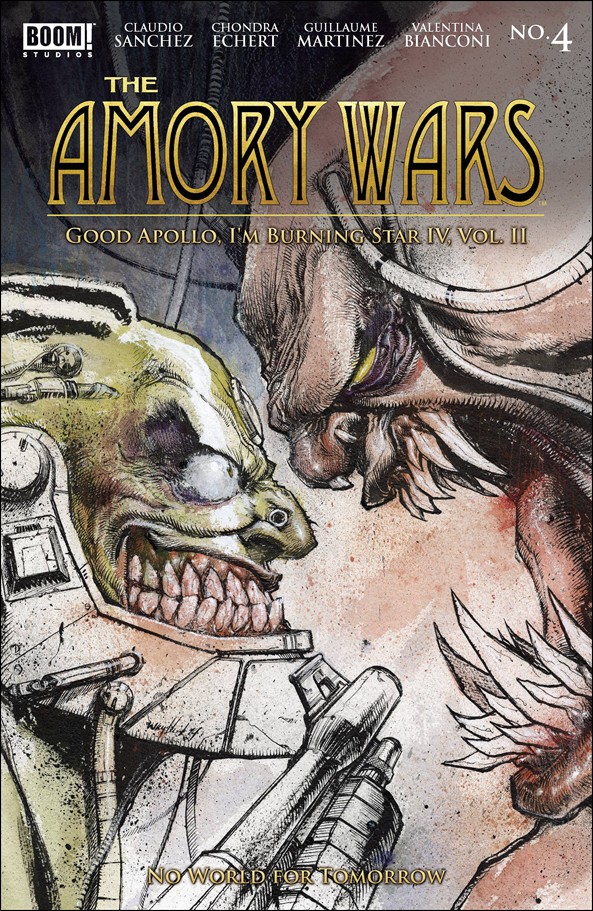 Amory Wars: Good Apollo, I'm Burning Star IV Volume II - No World For Tomorrow issue 4-B Jonathan Wayshak Cover