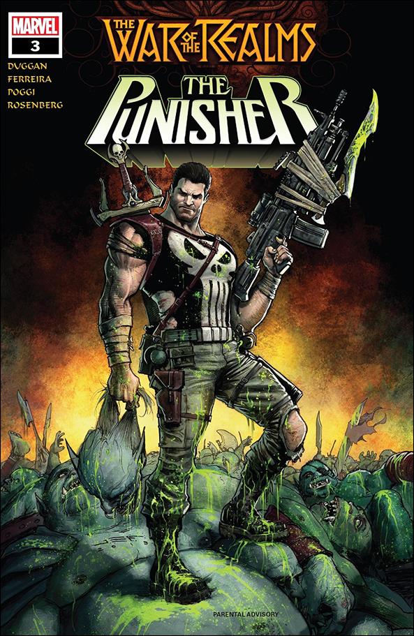 War of the Realms: The Punisher issue 3 Juan Ferreyra Cover