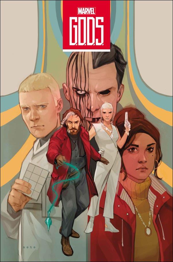 G.O.D.S. issue 3-D Phil Noto 1:25 Cover