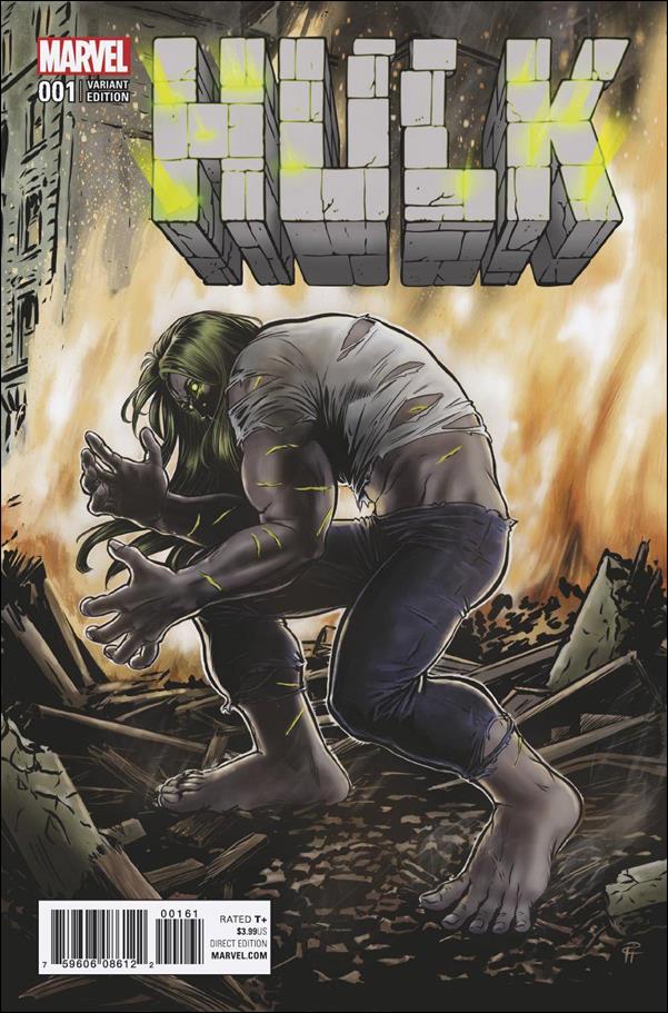 Hulk (2017) issue 1-G Pia Guerra 1:25 Cover