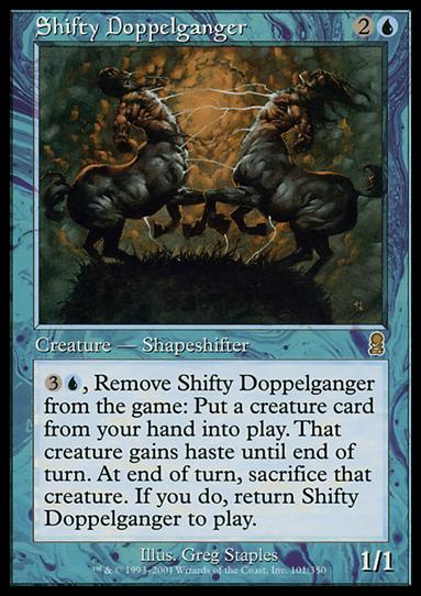 Magic the Gathering: Odyssey (Base Set) card 101 Shifty Doppelganger