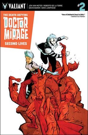 Death-Defying Doctor Mirage: Second Lives issue 2-C Roberto de la Torre Cover