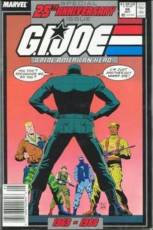 G.I. Joe: A Real American Hero issue 86-B Newsstand Cover