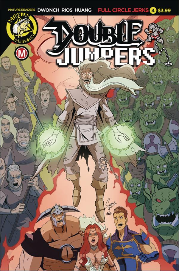 Double Jumpers: Full Circle Jerks issue 4 Sergio Rios Cover