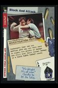 X-Files: Premiere Edition (Base Set) card XF96-0018v1 Block and Attack