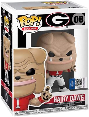 POP! College figure 8 Hairy Dawg - University of Georgia