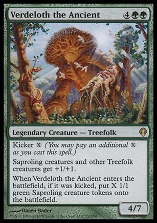 Magic the Gathering: Archenemy (Base Set) card 72 Verdeloth the Ancient