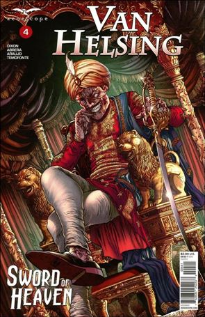 Van Helsing: Sword of Heaven issue 4-D Harvey Tolibao Cover