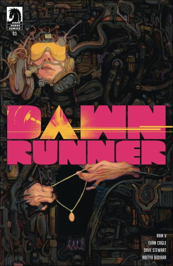 Dawnrunner issue 3-B Anand Radhakrishnan Cover