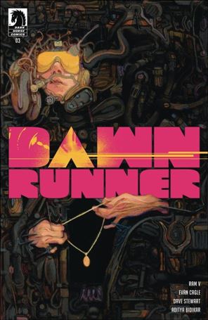 Dawnrunner issue 3-B Anand Radhakrishnan Cover