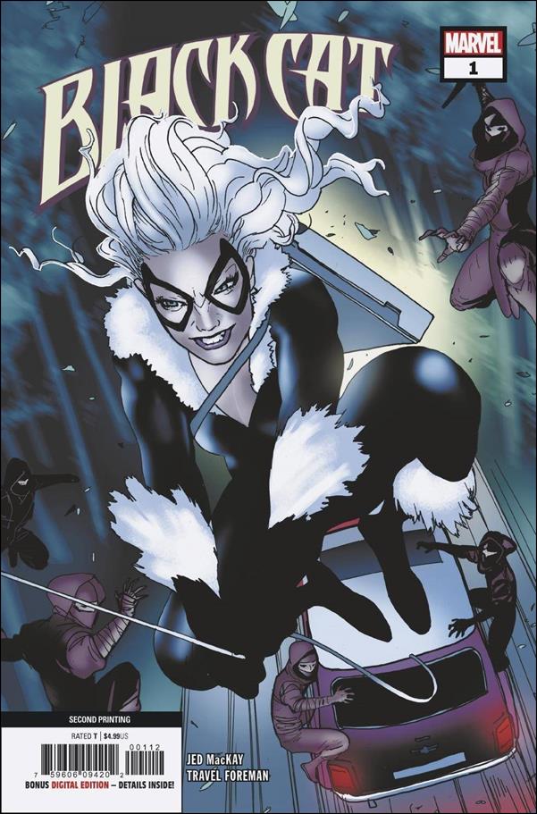 Black Cat (2019) issue 1-U Travel Foreman Cover (2nd Printing)