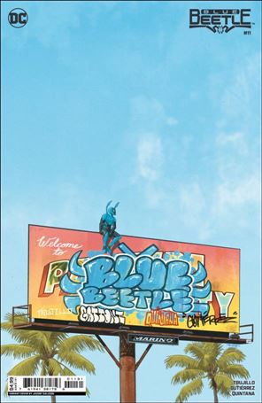 Blue Beetle (2023) issue 11-B Jacoby Salcedo Cardstock Cover
