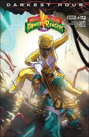 Mighty Morphin Power Rangers issue 112 Taurin Clarke Cover