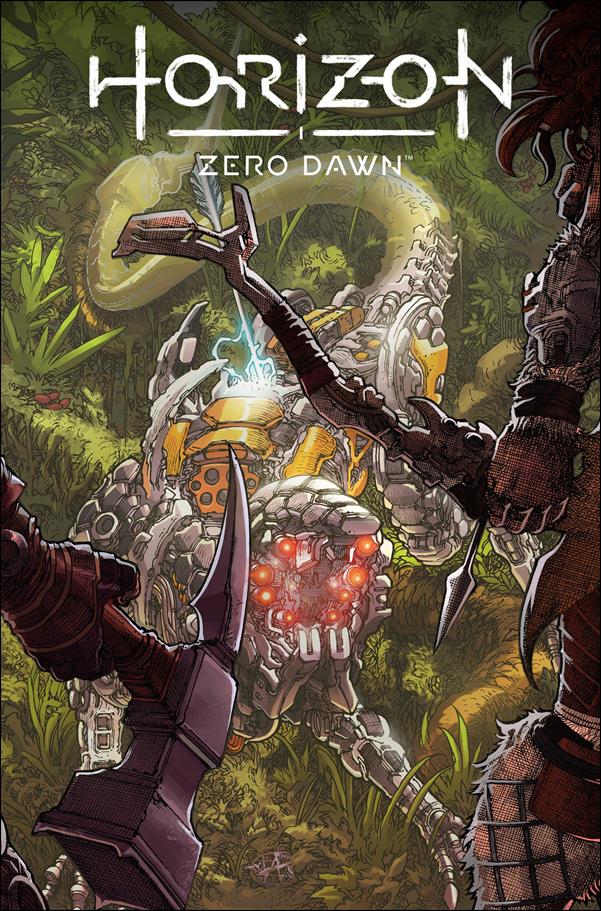 Horizon: Zero Dawn - Liberation issue 4-C Harvey Tolibao Cover