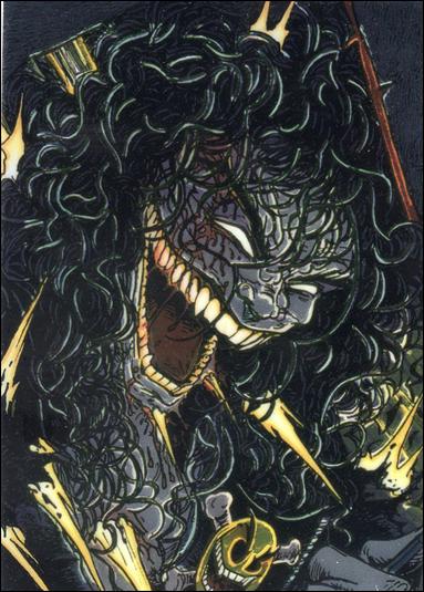 Evil Ernie Series II Chromium: Glow in the Dark (Base Set) card 26 Predator or Prey?