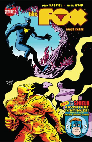 Fox (2013) issue 3 Dean Haspiel Cover