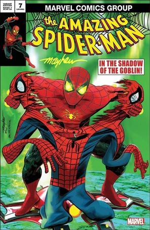 Amazing Spider-Man (2022) issue 7-G Mike Mayhew Studio Store Cover Signed w/COA 1/800