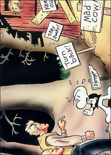 Bone: Series 1 (Base Set) card 69 Mad Cow